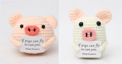 Wool Crocheted Positive Energy Potato Facial Expression Package Wool Fruit